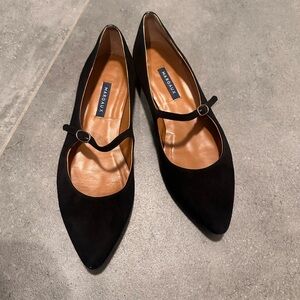 Margaux Black Mary Janes strap size 39.5 (US 9)
